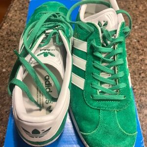 Adidas Gazelle suede shoe